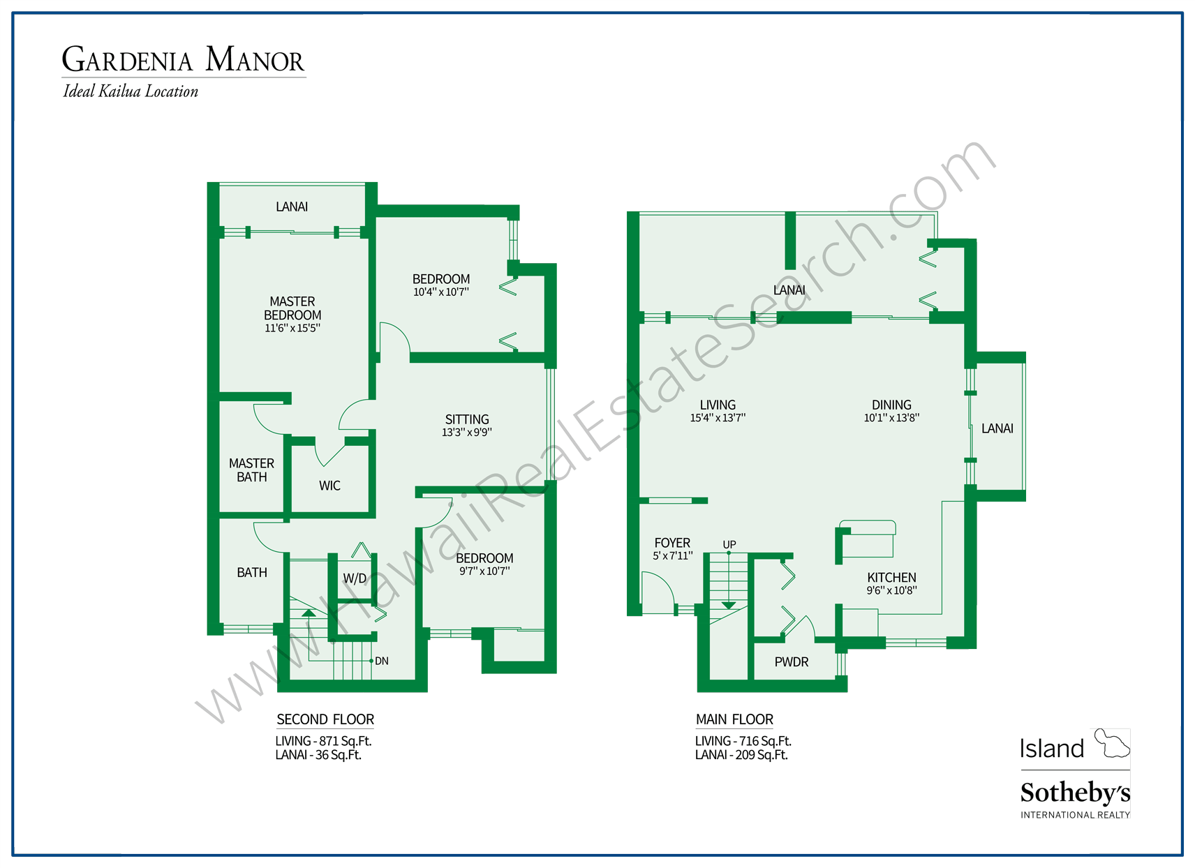 Gardenia Manor Floor Plan